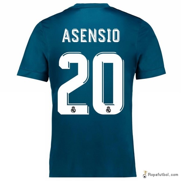 Camiseta Real Madrid Replica Tercera Ropa Asensio 2017/18